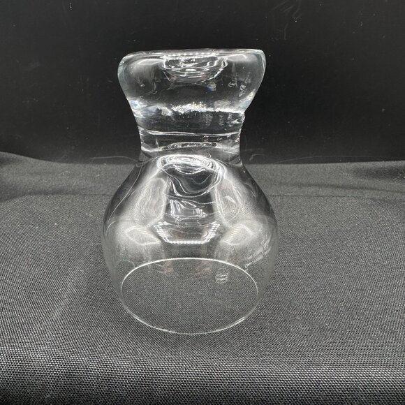 Bohemian Czech Crystal Shot Glasses 3oz Weighted Base Set of 6 Vintage 1990s - Picture 5 of 8